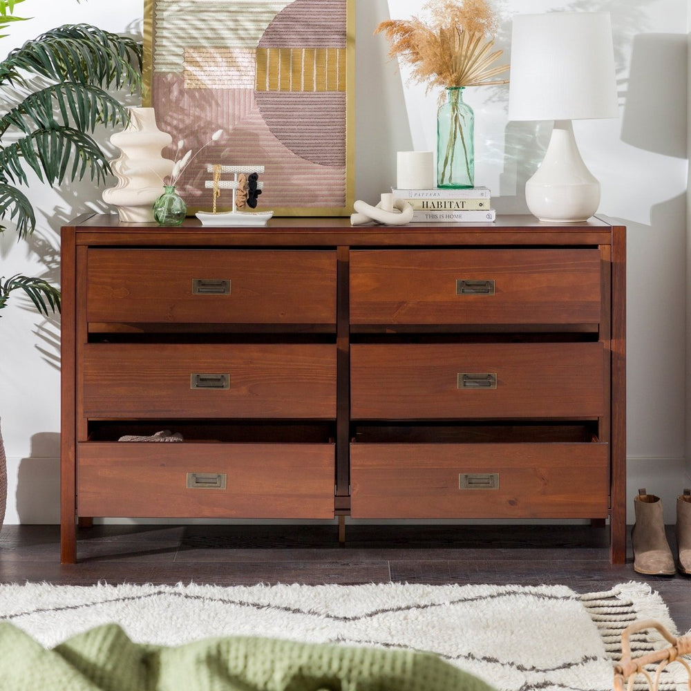 
                      
                        Walker Edison Lydia Solid Wood Modern Contemporary Dresser - lily & onyx
                      
                    