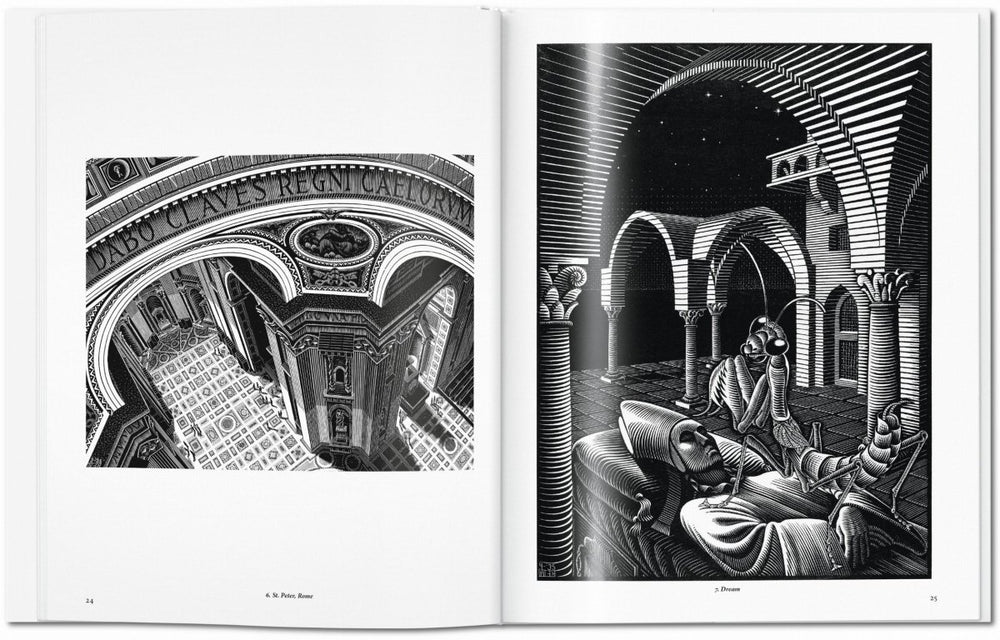 
                      
                        TASCHEN M. C. Escher. L'Œuvre graphique (French) - lily & onyx
                      
                    