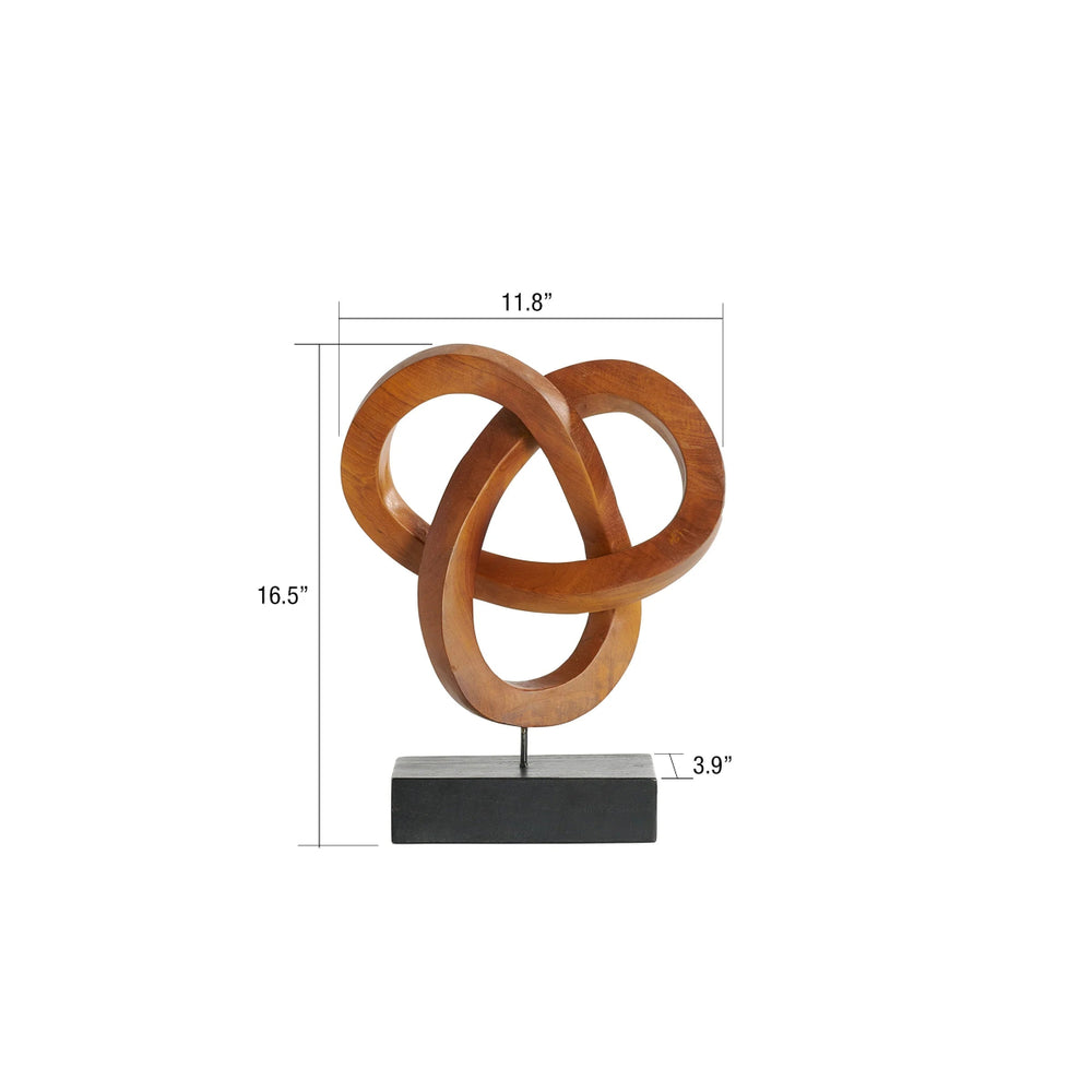 
                      
                        texxture Mabini™ Abstract Teak Wood Sculpture
                      
                    