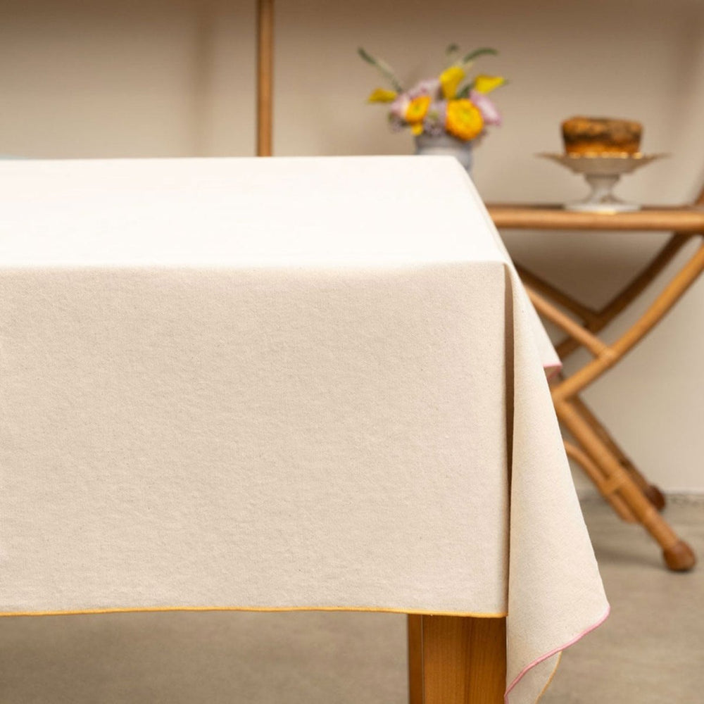 ATELIER SAUCIER Macaw Burlap Tablecloth - lily & onyx