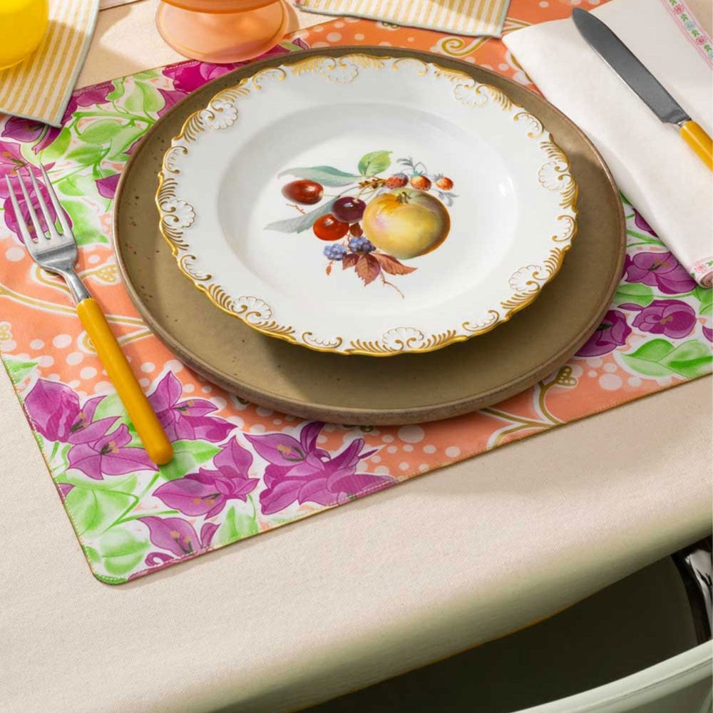 
                      
                        ATELIER SAUCIER Macaw Burlap Tablecloth - lily & onyx
                      
                    