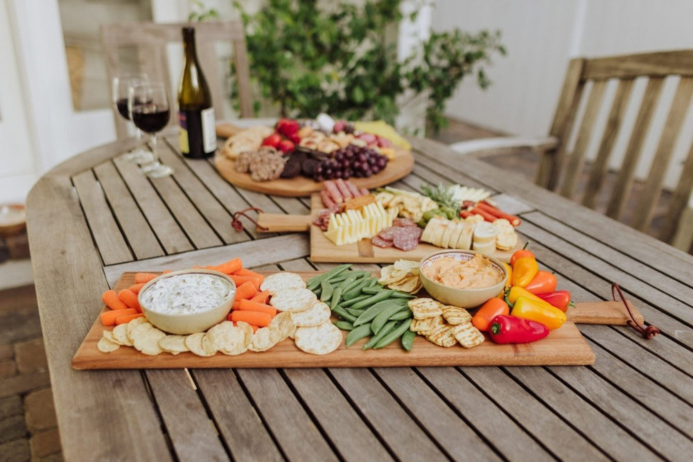 
                      
                        Picnic Time Family of Brands Madera Rectangular Long Charcuterie Board, 29" x 9" - lily & onyx
                      
                    