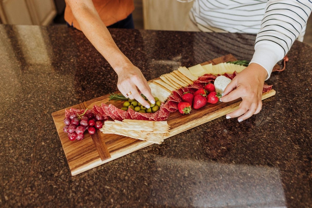 
                      
                        Picnic Time Family of Brands Madera Rectangular Long Charcuterie Board, 29" x 9" - lily & onyx
                      
                    