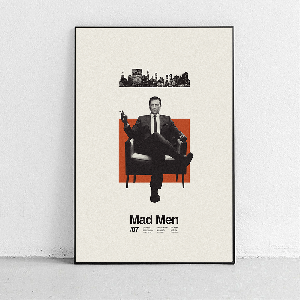 Mad Men - Don Draper Art Print