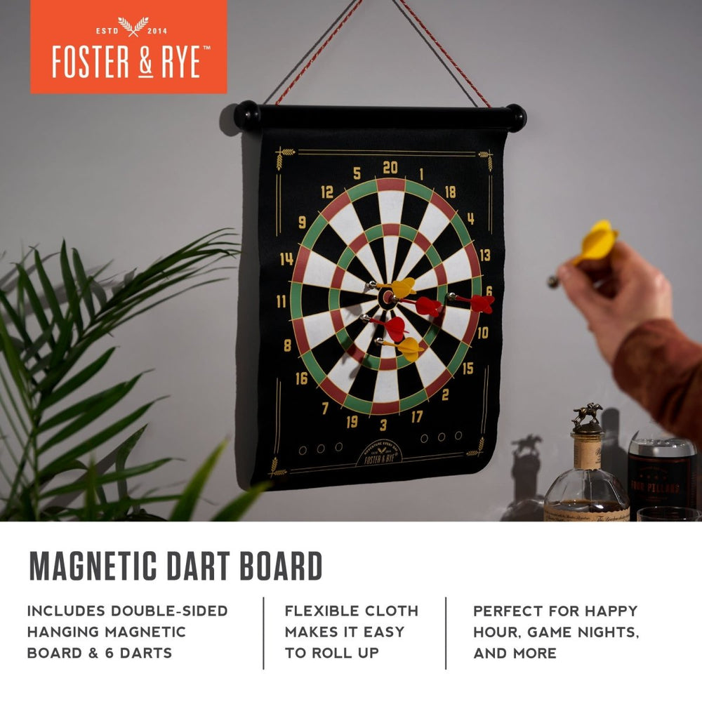 
                      
                        Foster & Rye Magnetic Dart Board - lily & onyx
                      
                    
