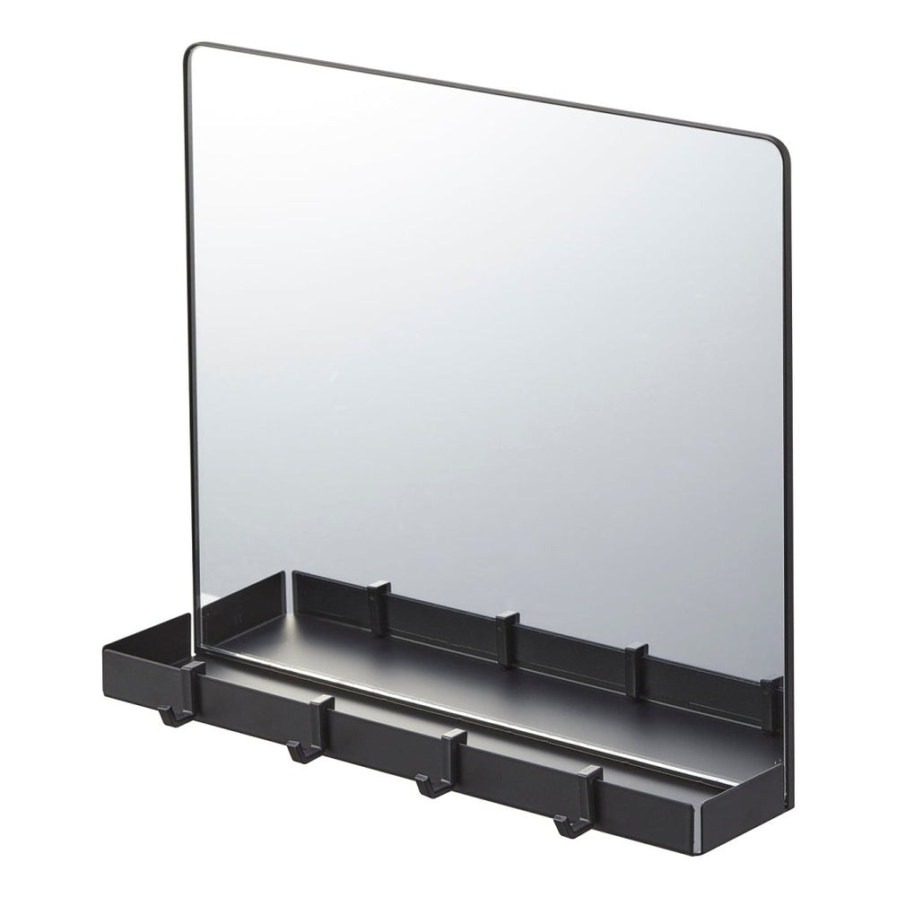 
                      
                        Yamazaki Home Magnetic Mirror with Storage Rack - Glass - lily & onyx
                      
                    