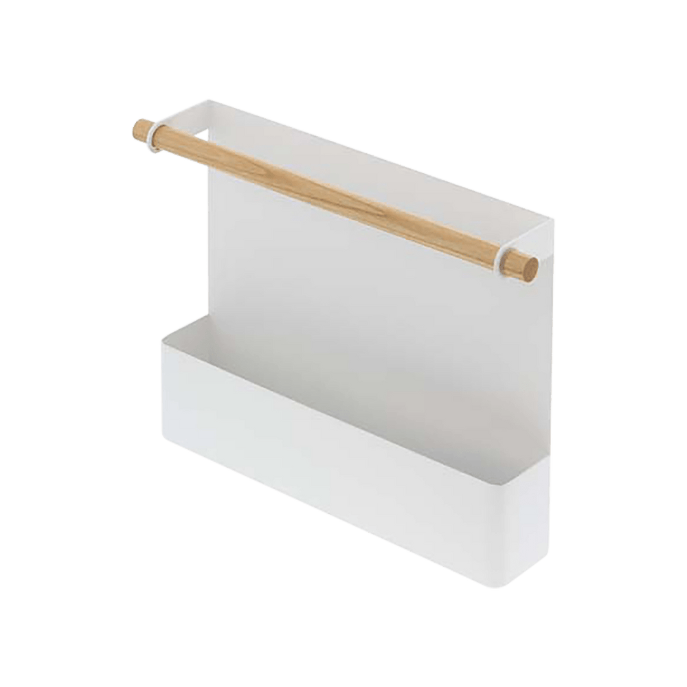 
                      
                        Yamazaki Home Magnetic Storage Pocket - Steel + Wood - lily & onyx
                      
                    