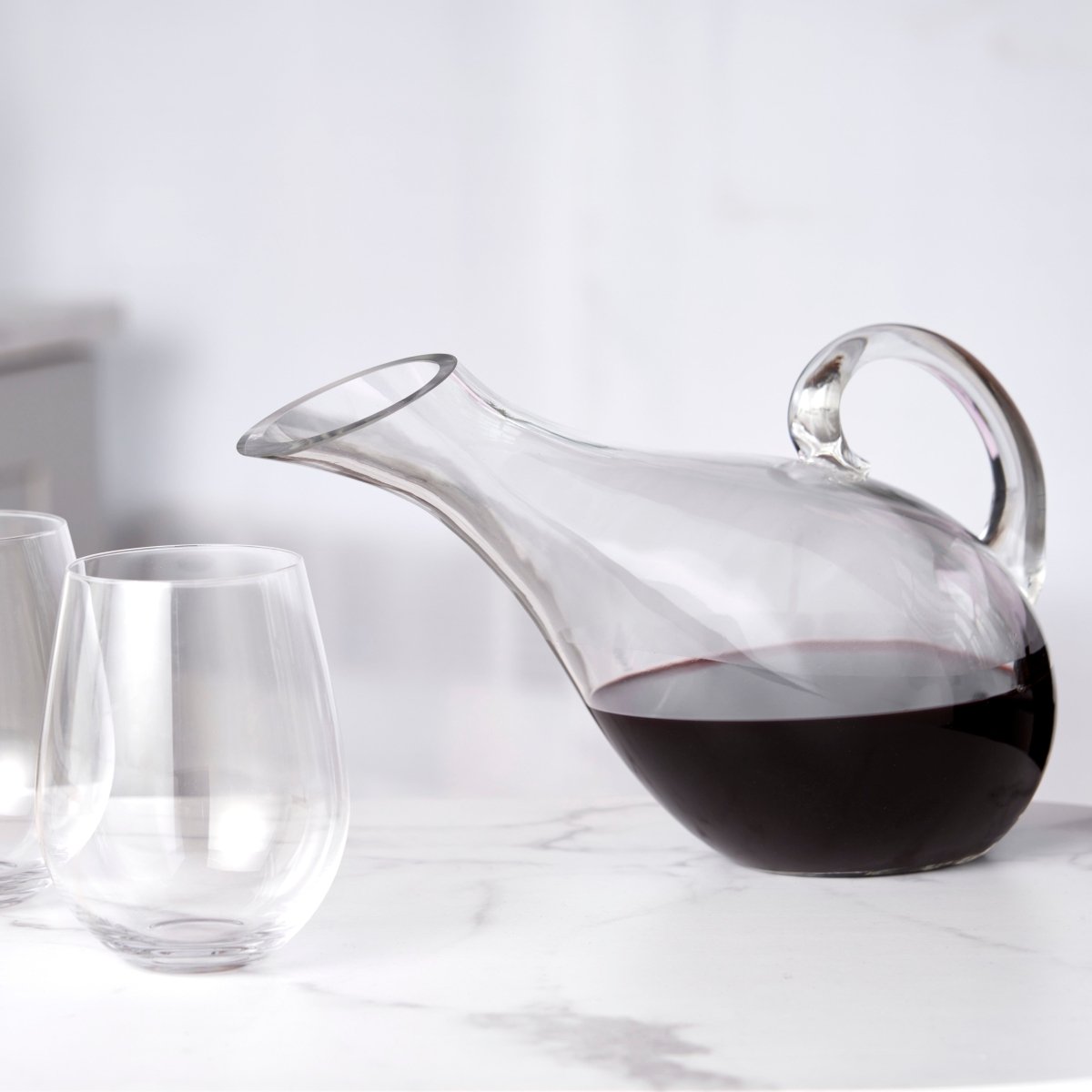 True Mallard Duck Wine Decanter - lily & onyx