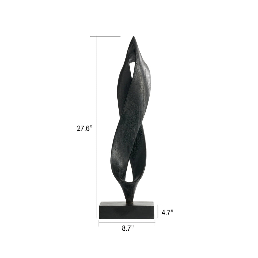 
                      
                        texxture Mandori™ Abstract Teak Wood Sculpture
                      
                    