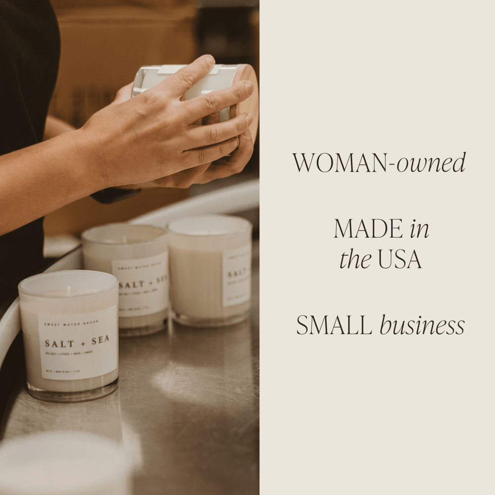 
                      
                        Sweet Water Decor Mango and Coconut Soy Candle - White Jar - 11 oz - lily & onyx
                      
                    