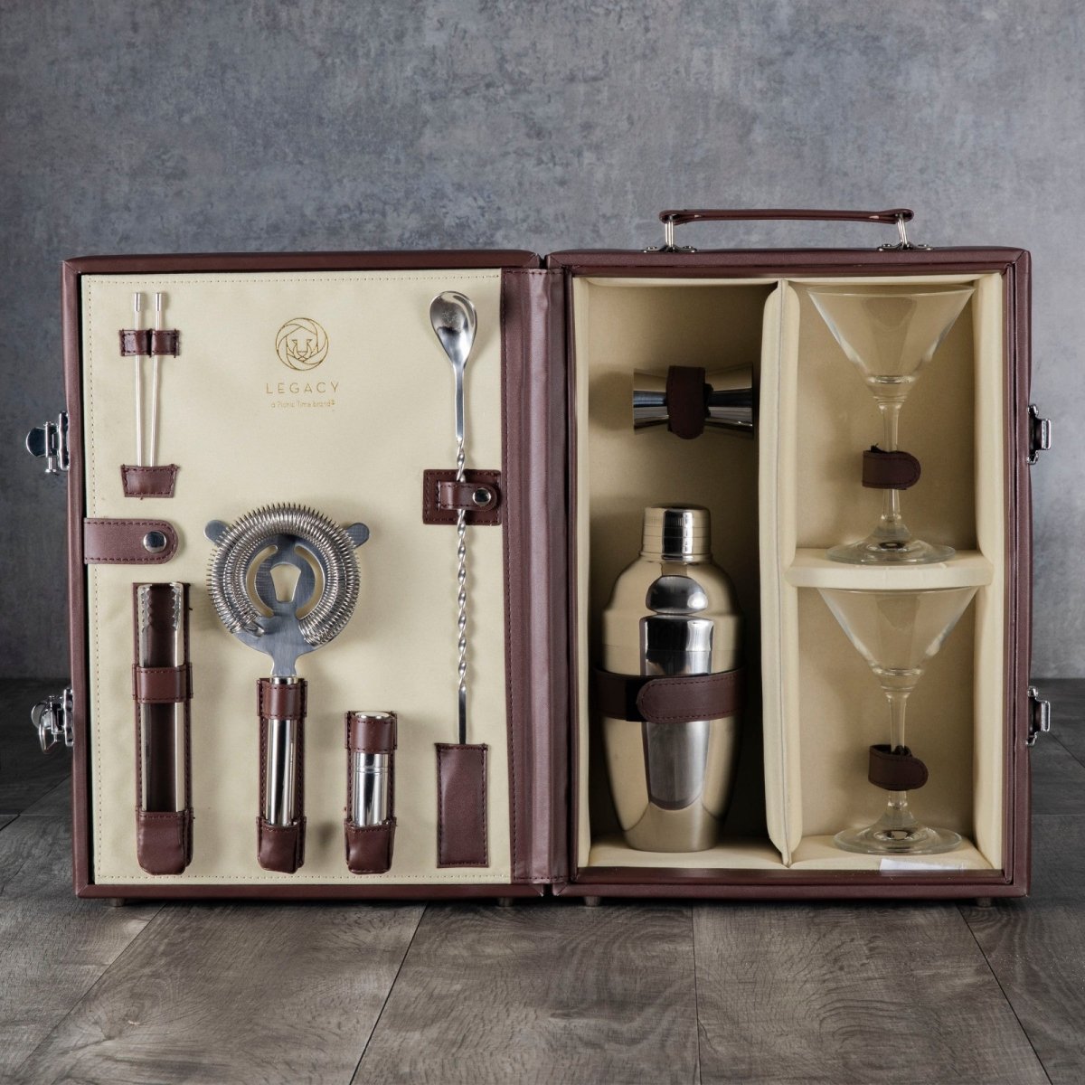 Picnic Time Family of Brands Manhattan Cocktail Case - lily & onyx