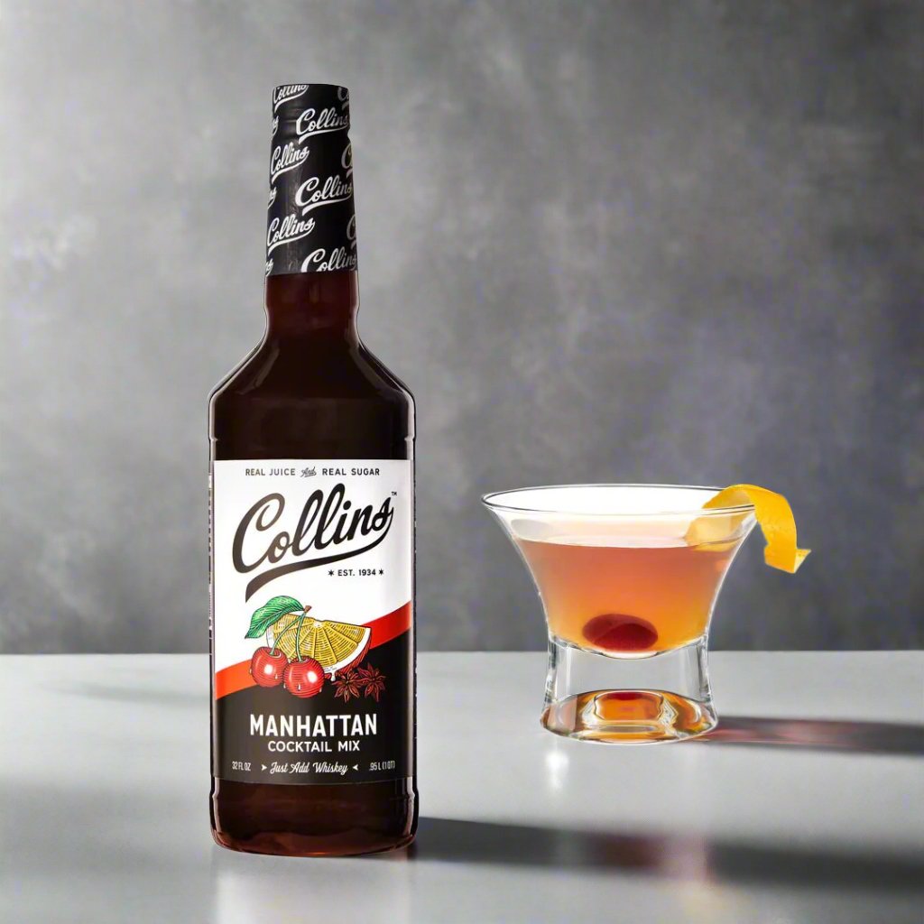 Collins Manhattan Cocktail Mix, 32 Oz - lily & onyx