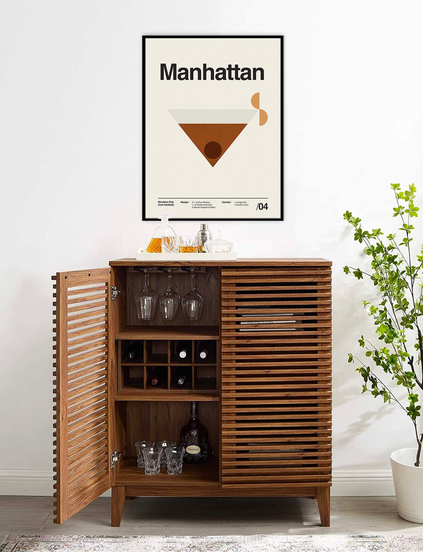 Manhattan - Cocktail Art Print