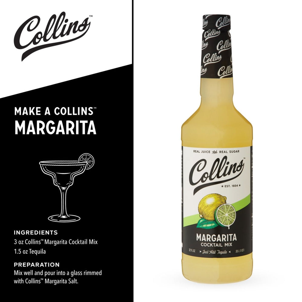 
                      
                        Collins Margarita Cocktail Mix, 32 oz - lily & onyx
                      
                    