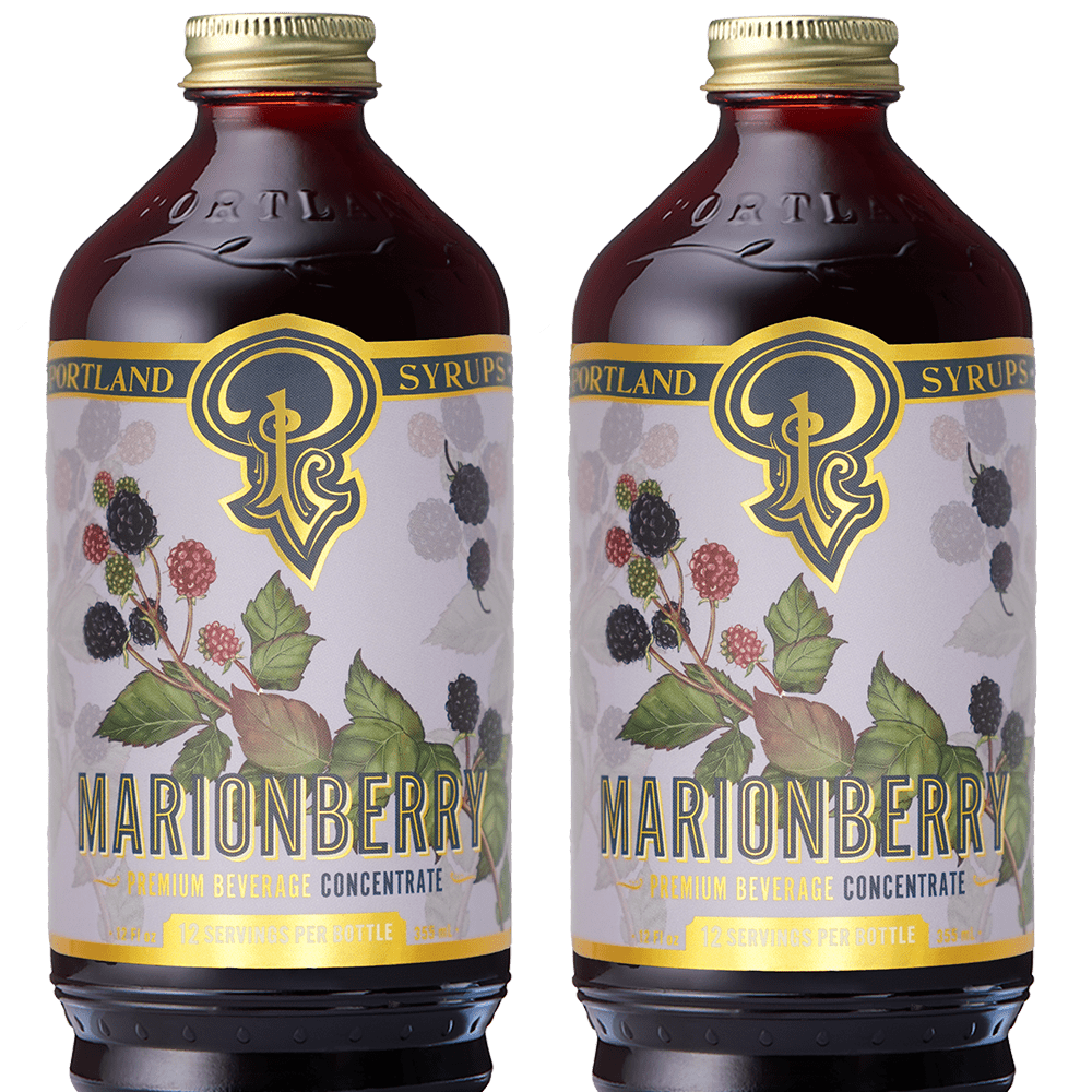 Portland Syrups Marionberry Syrup, 2 Pack - lily & onyx