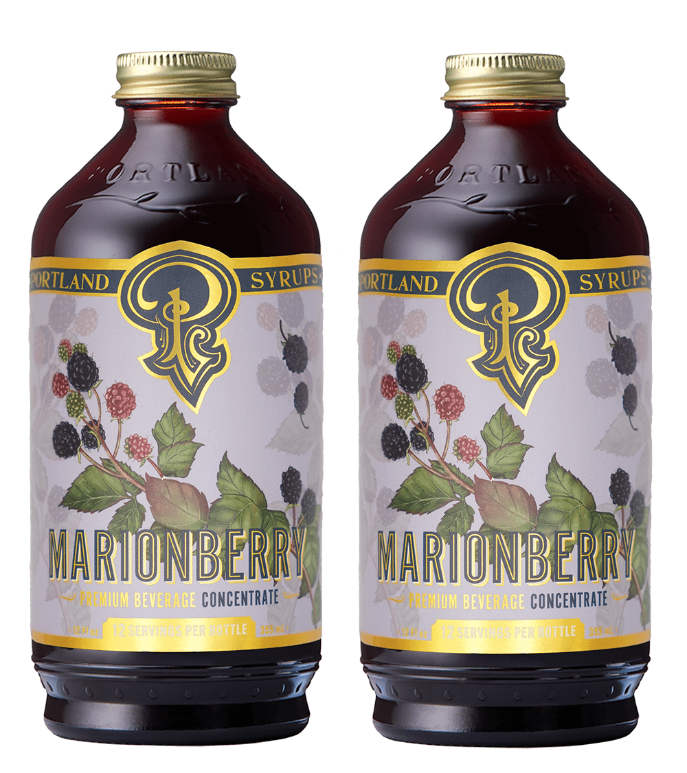 Portland Syrups Marionberry Syrup, 2 Pack - lily & onyx