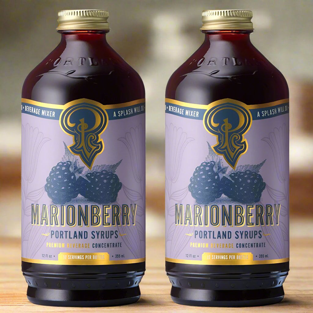 Portland Syrups Marionberry Syrup, 2 Pack - lily & onyx