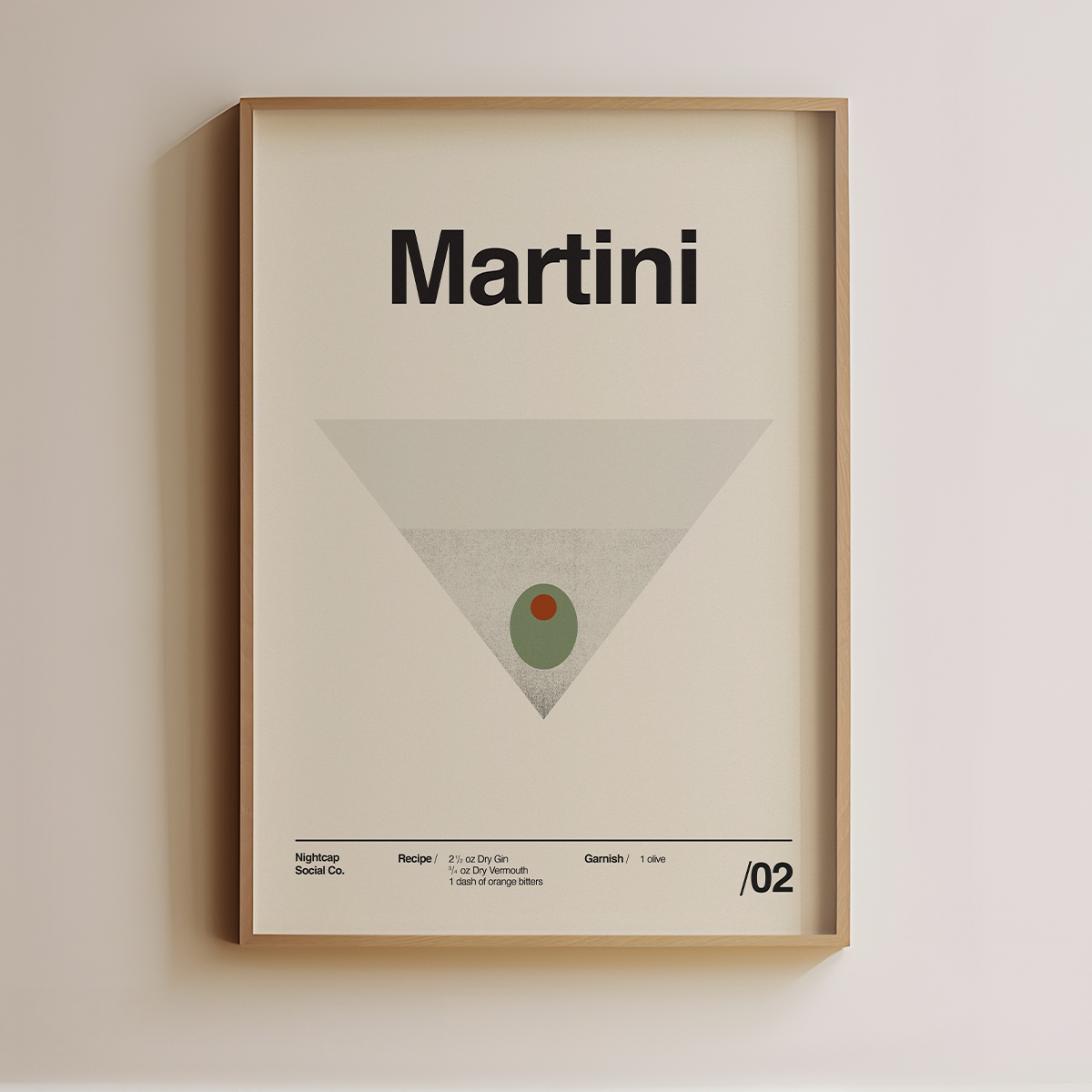 Martini - Cocktail Art Print