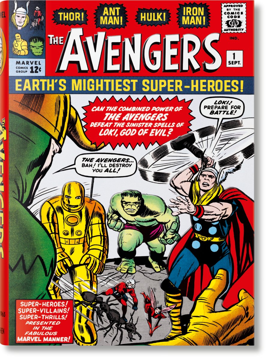 TASCHEN Marvel Comics Library. Avengers. 1963–1965 (English) - lily & onyx