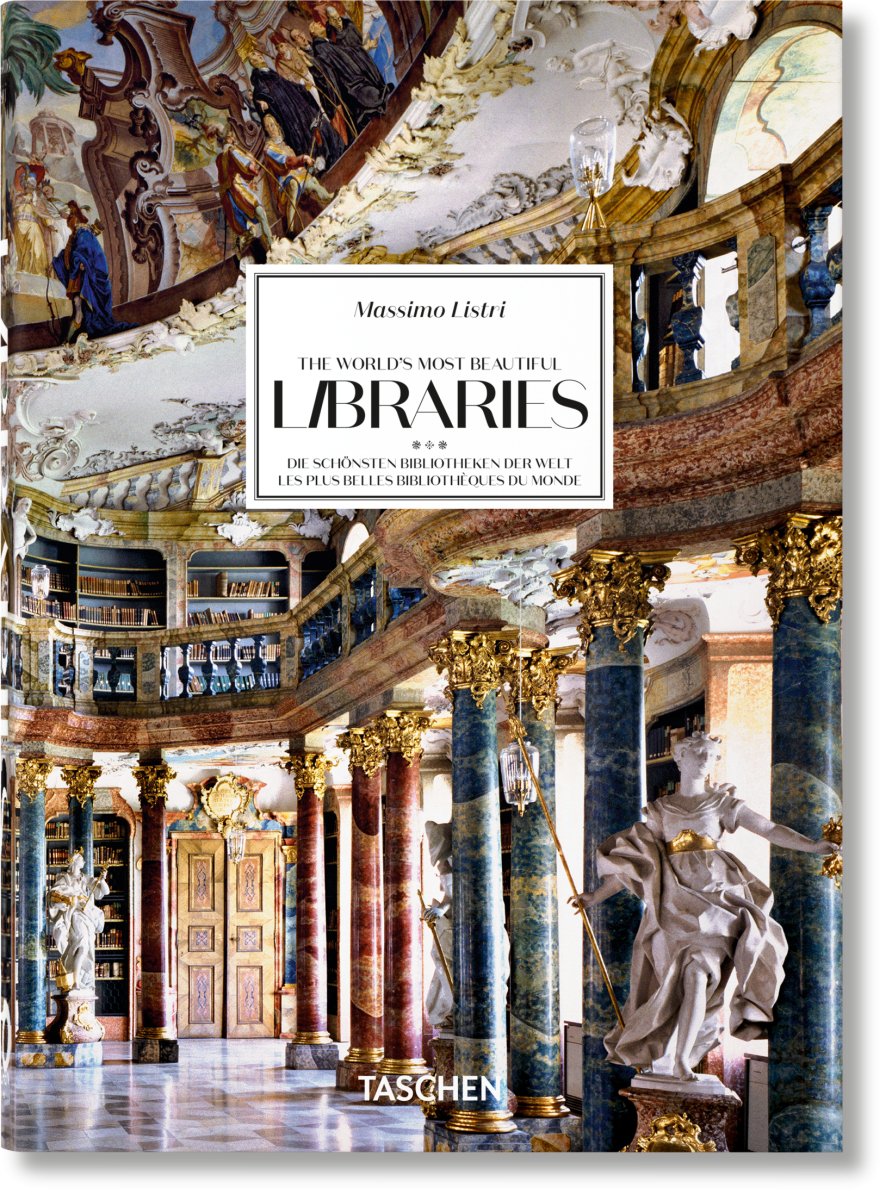 TASCHEN Massimo Listri. The World’s Most Beautiful Libraries. 40th Ed. (German, French, English) - lily & onyx