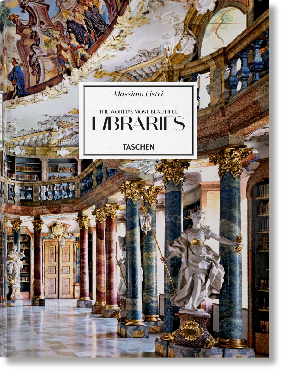 TASCHEN Massimo Listri. The World’s Most Beautiful Libraries (German, French, English) - lily & onyx