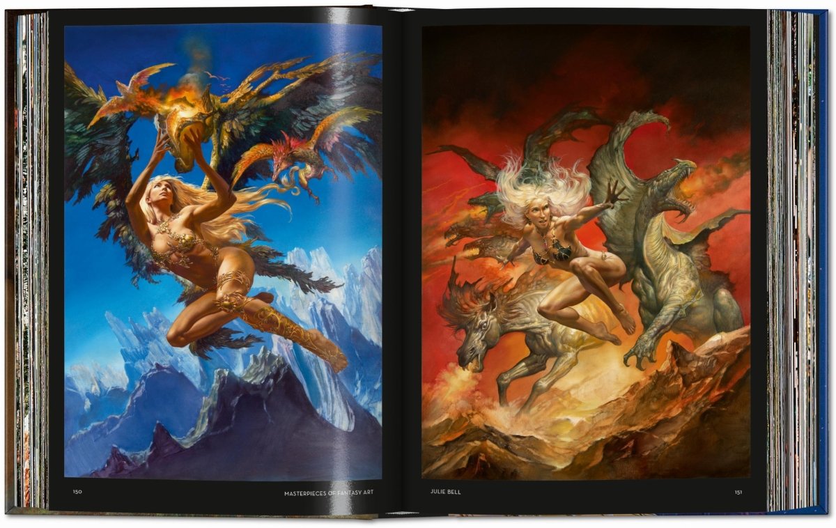 TASCHEN Masterpieces of Fantasy Art. 40th Ed. (German, French, English) - lily & onyx