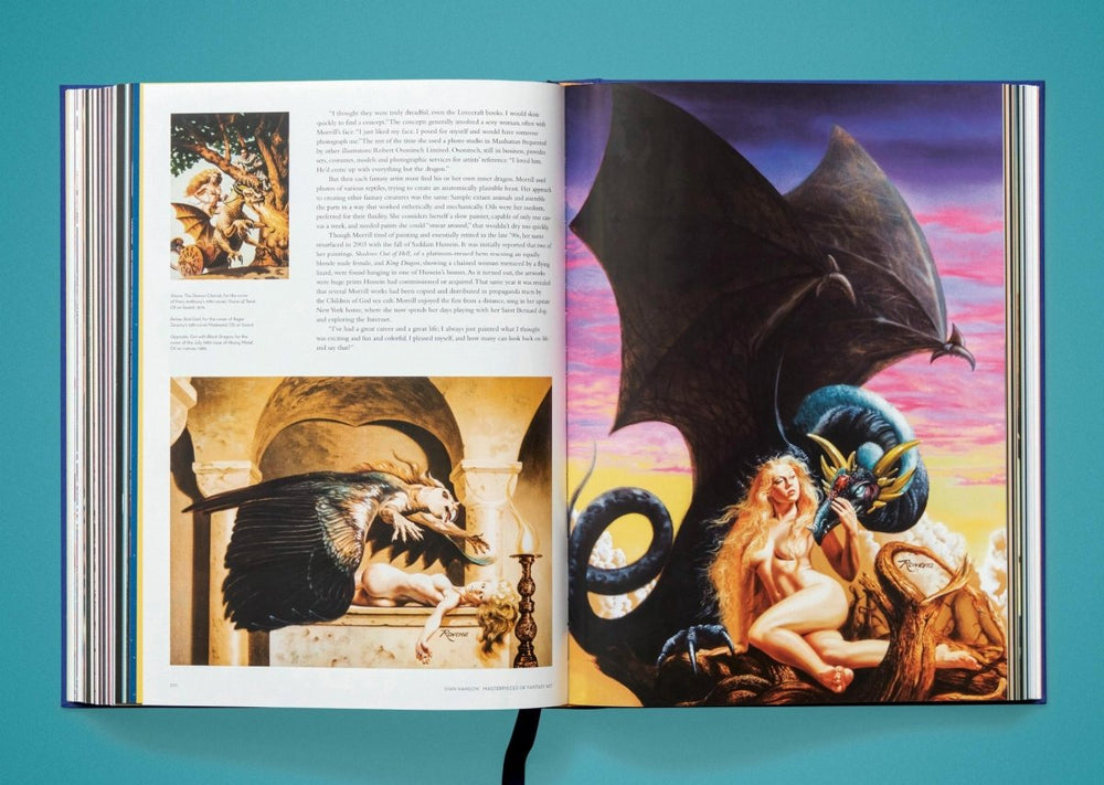 
                      
                        TASCHEN Masterpieces of Fantasy Art (German, French, English) - lily & onyx
                      
                    