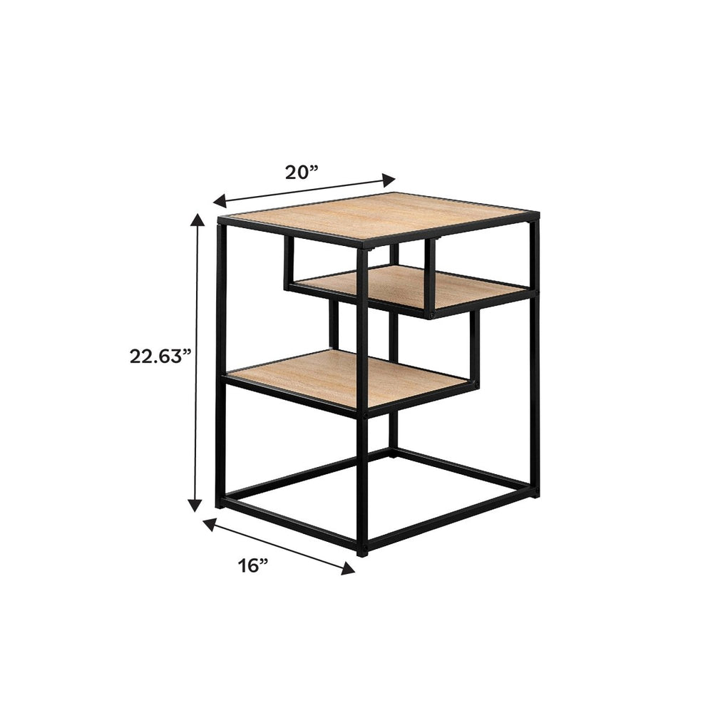 
                      
                        Walker Edison Maya 16" Contemporary Metal and Wood Side Table - lily & onyx
                      
                    