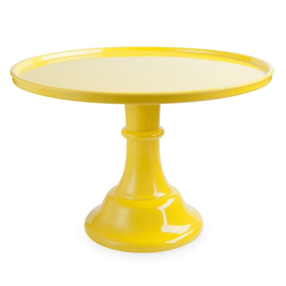 Twine Living Melamine Cake Stand in Yellow - lily & onyx