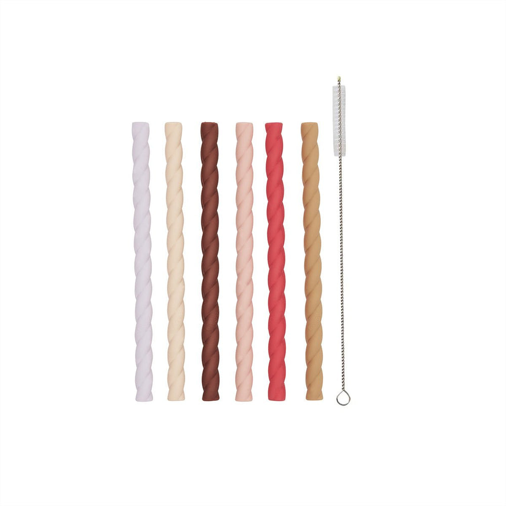 
                      
                        oyoy.us Mellow Silicone Straw, Set of 6 - Cherry Red/Vanilla - lily & onyx
                      
                    