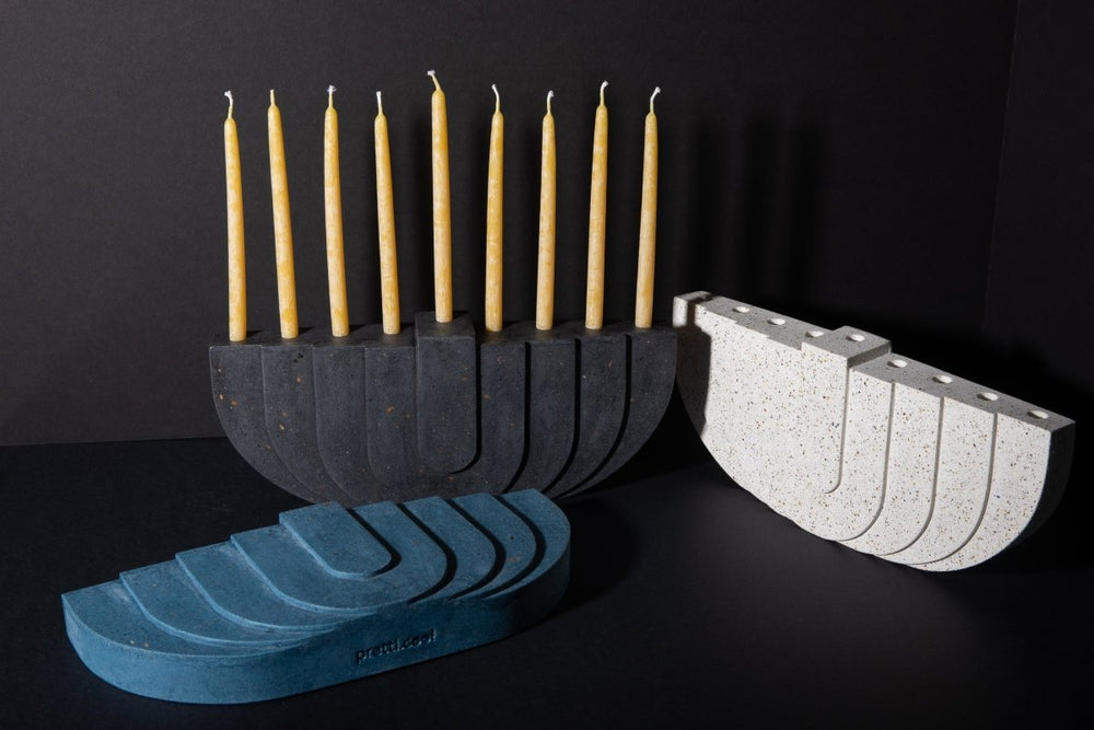 
                      
                        Pretti.Cool Menorah | Black Terrazzo - lily & onyx
                      
                    