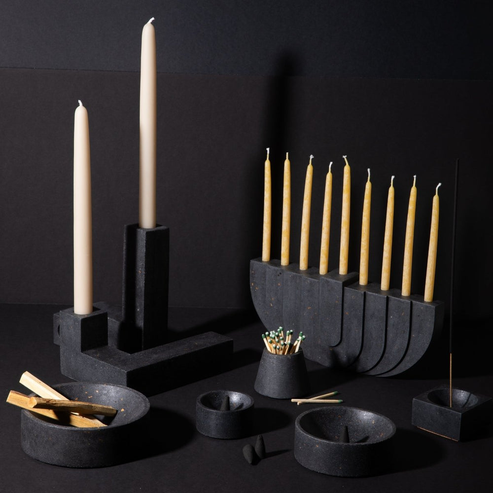 
                      
                        Pretti.Cool Menorah | Black Terrazzo - lily & onyx
                      
                    