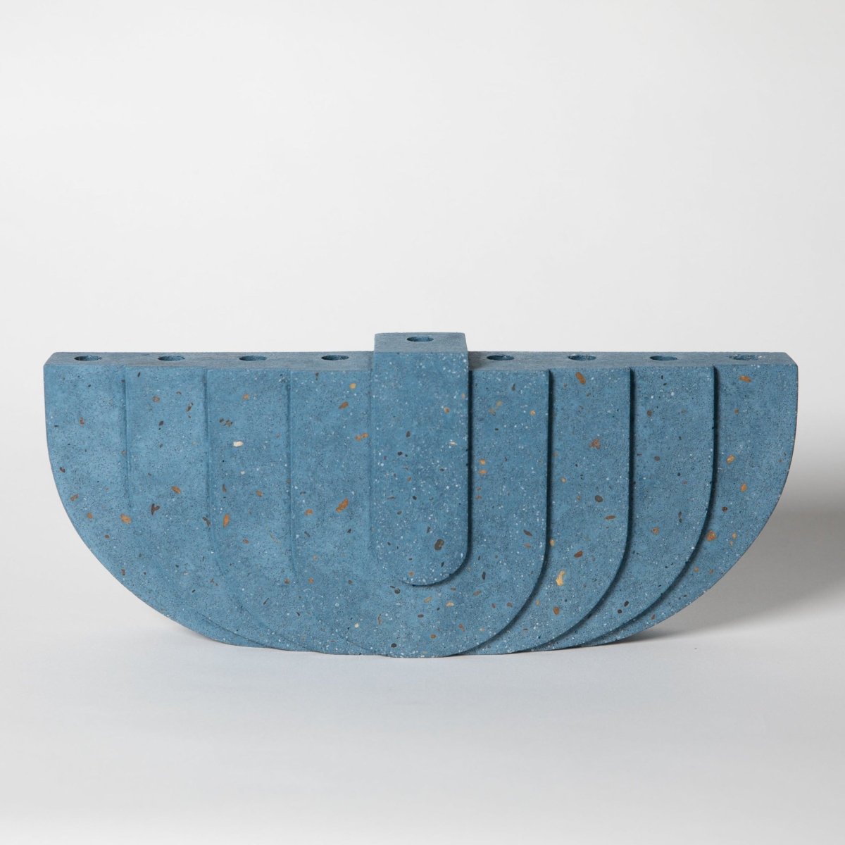 Pretti.Cool Menorah | Cobalt Terrazzo - lily & onyx