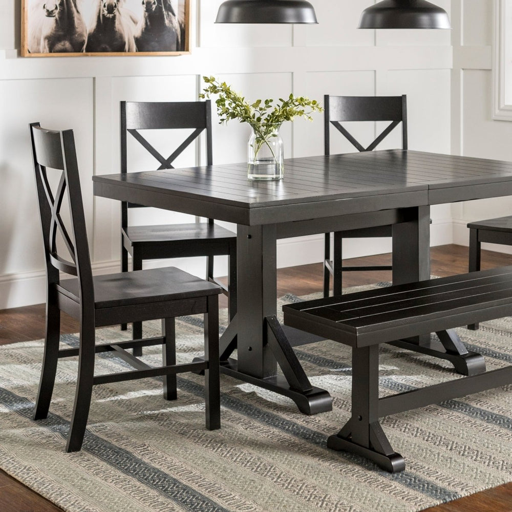 
                      
                        Walker Edison Meridian 6-Piece Wood Dining Set - lily & onyx
                      
                    