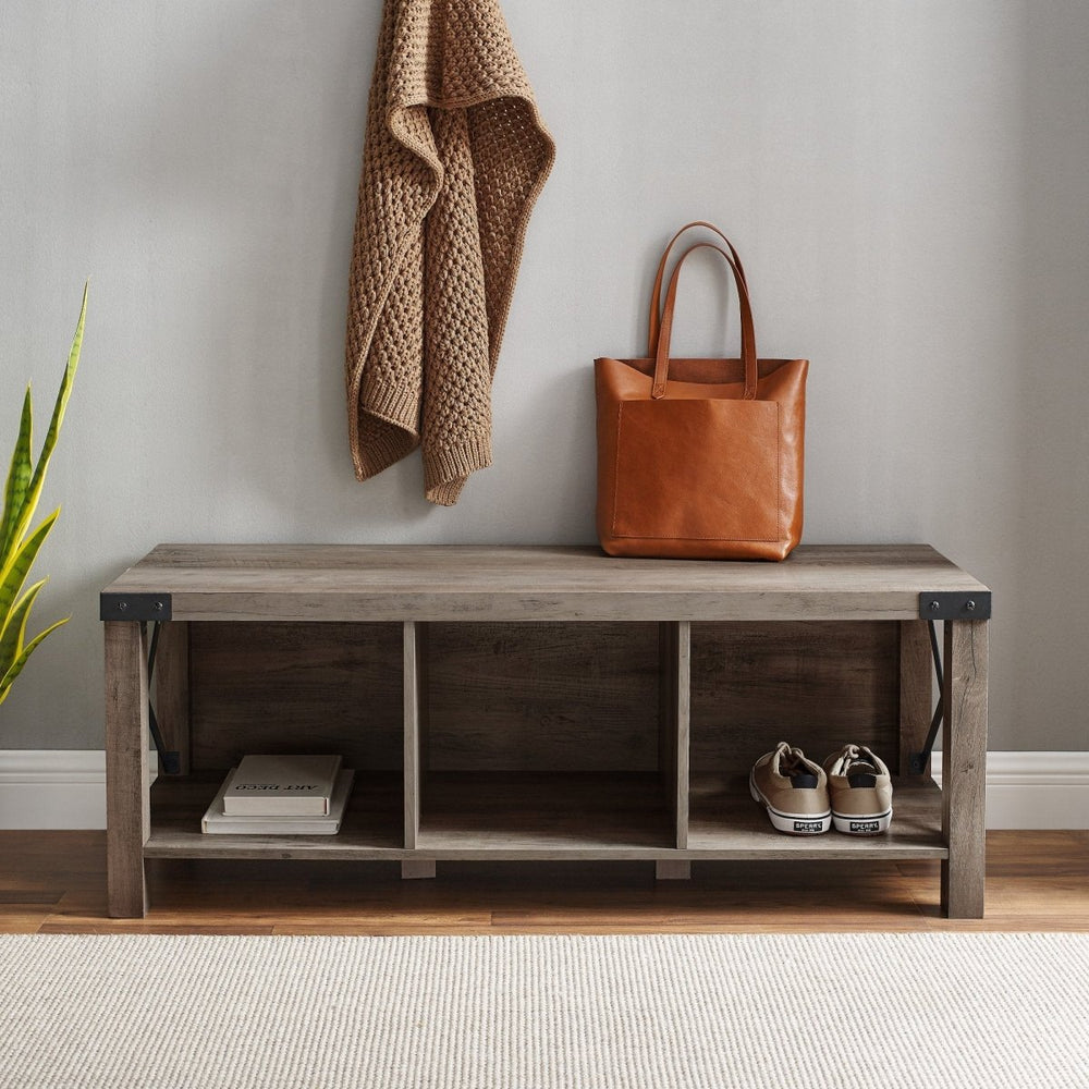 
                      
                        Walker Edison Metal X Entry Bench - lily & onyx
                      
                    