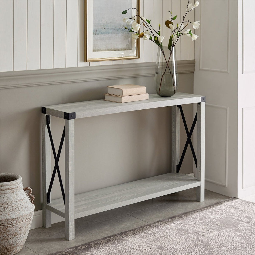 
                      
                        Walker Edison Metal X Entry Table - lily & onyx
                      
                    