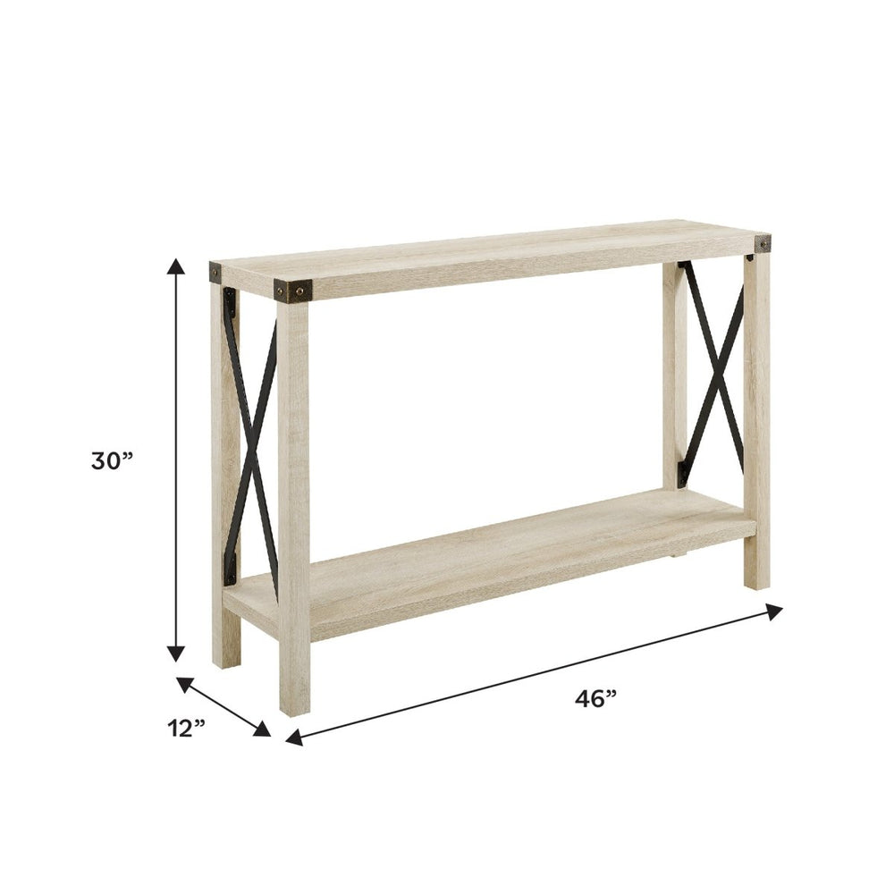 
                      
                        Walker Edison Metal X Entry Table - lily & onyx
                      
                    