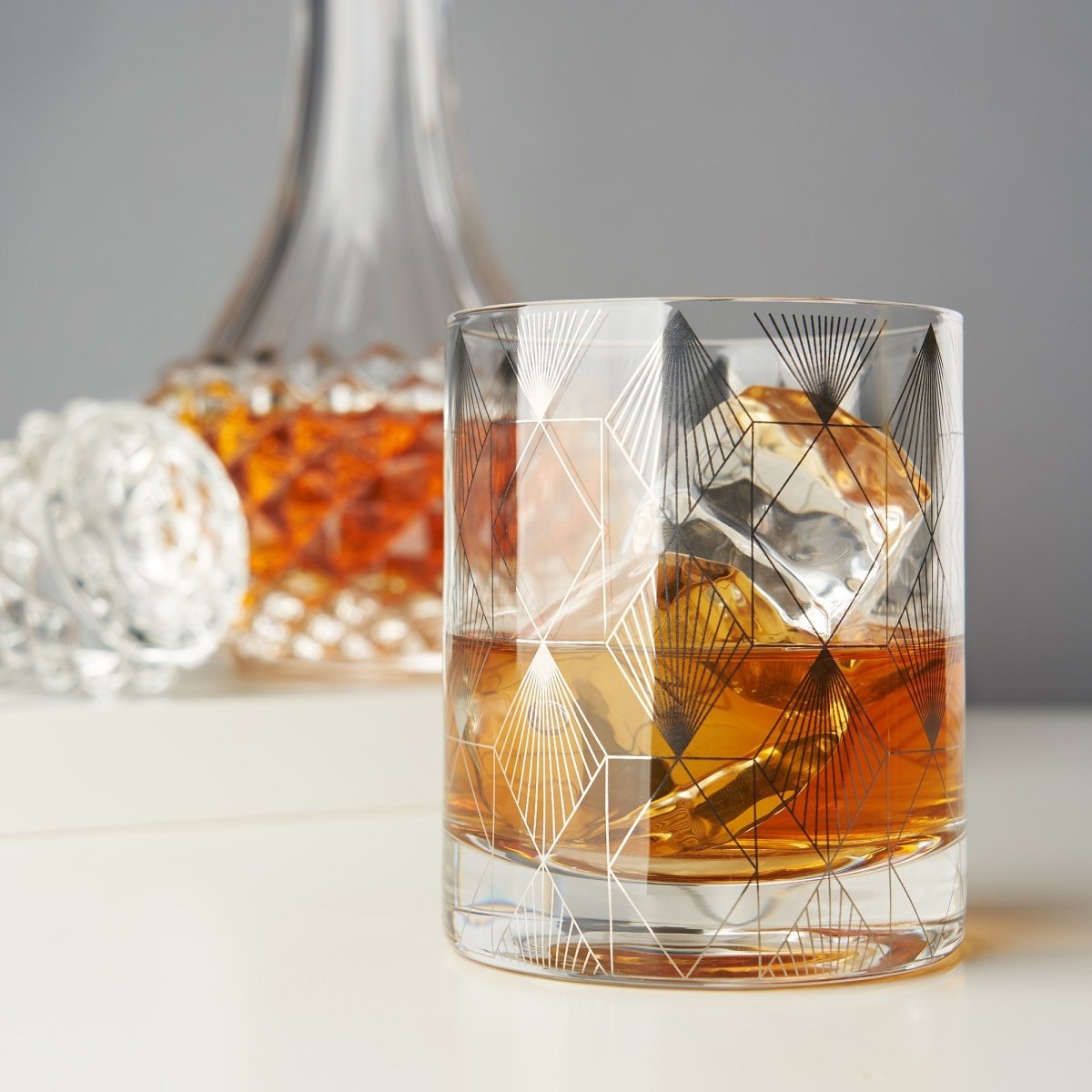 Viski Metropolis Deco Tumbler - lily & onyx