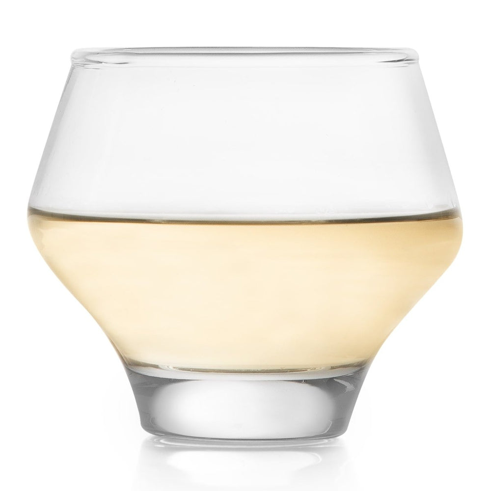Libbey Mezcal All Purpose Stemless Stackable Spirits Glasses, 12.6 - ounce - Set of 4 - lily & onyx