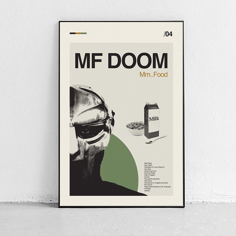 MF DOOM - Mm Food Art Print