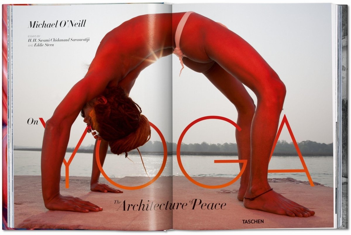 TASCHEN Michael O'Neill. On Yoga. The Architecture of Peace (German, French, English) - lily & onyx