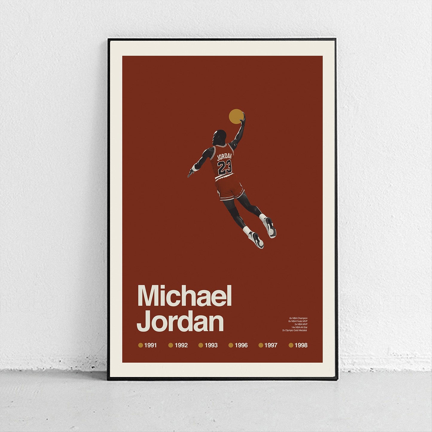Michael Jordan - Chicago Bulls Art Print