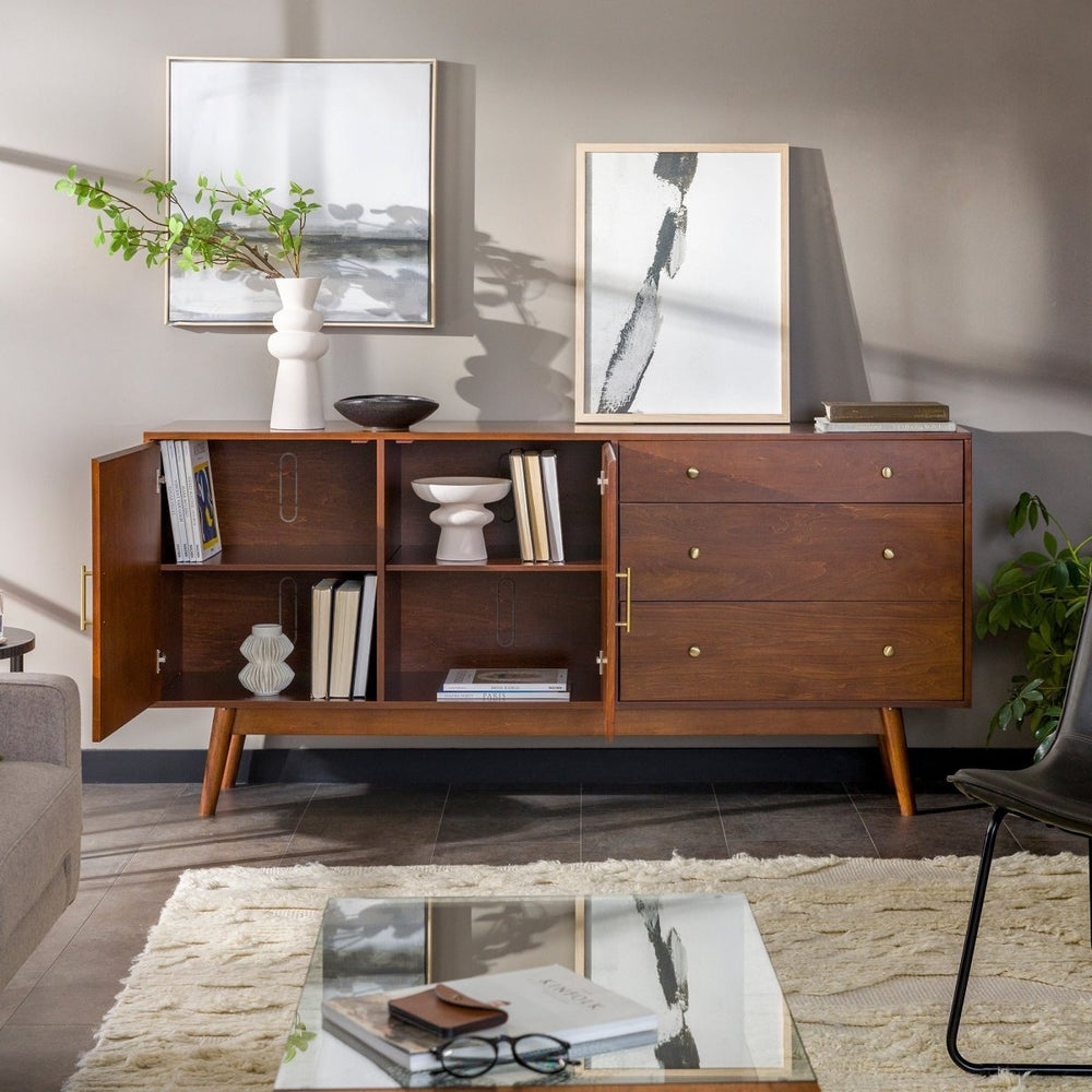
                      
                        Walker Edison Mid - Century 70" Modern Console Buffet Sideboard - lily & onyx
                      
                    