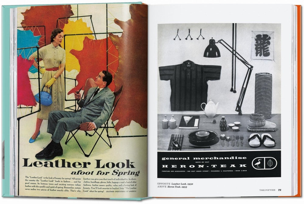 TASCHEN Mid - Century Ads. 40th Ed. (German, French, English) - lily & onyx