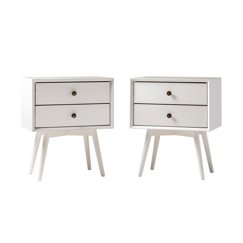 
                      
                        Walker Edison Mid - Century Solid Wood Nightstand Collection (1 or 2 Drawer) - lily & onyx
                      
                    