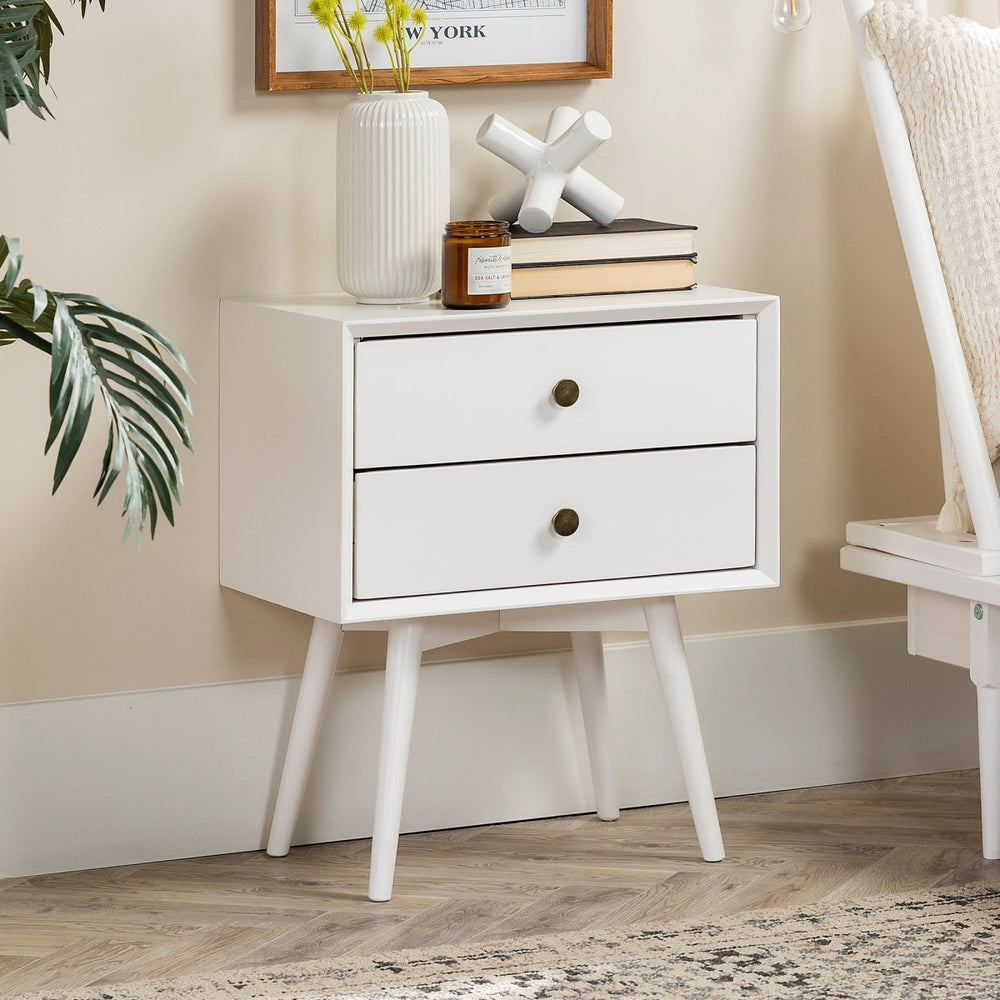 
                      
                        Walker Edison Mid - Century Solid Wood Nightstand Collection (1 or 2 Drawer) - lily & onyx
                      
                    