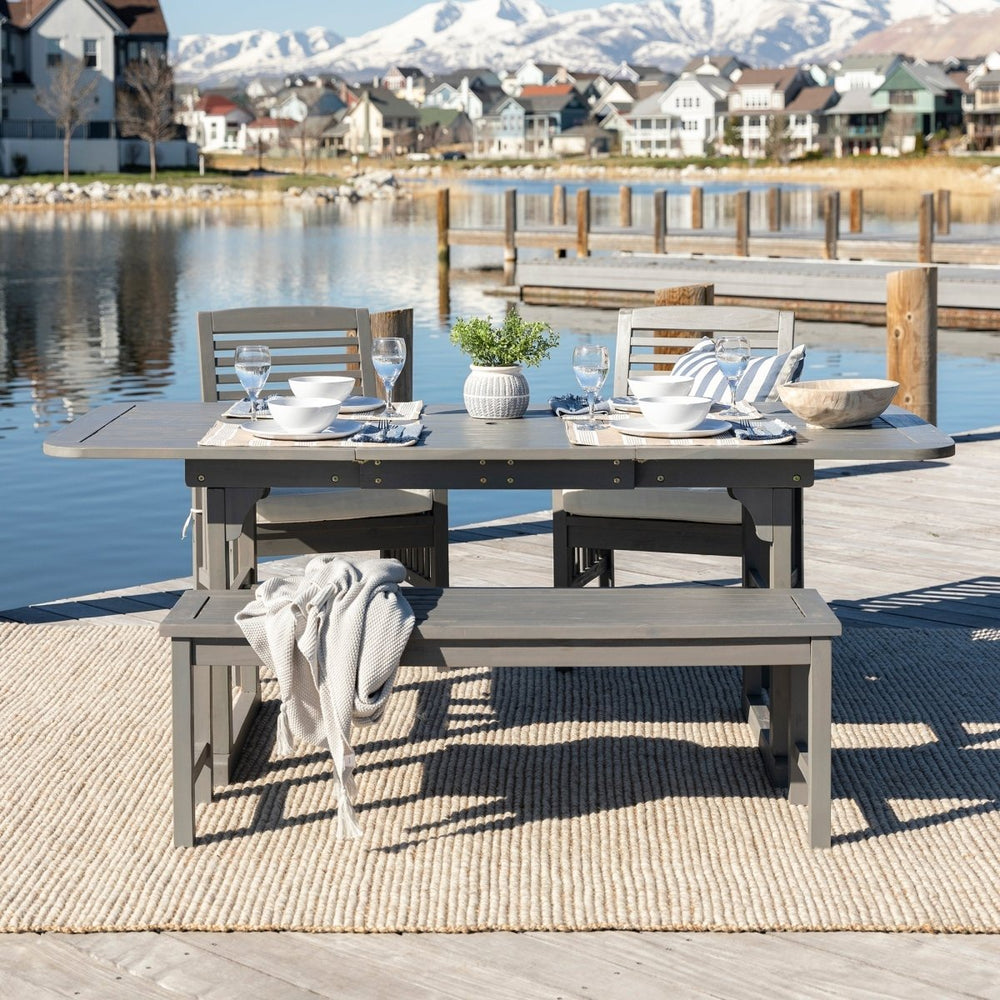 
                      
                        Walker Edison Midland 4-Piece Patio Dining Set - lily & onyx
                      
                    