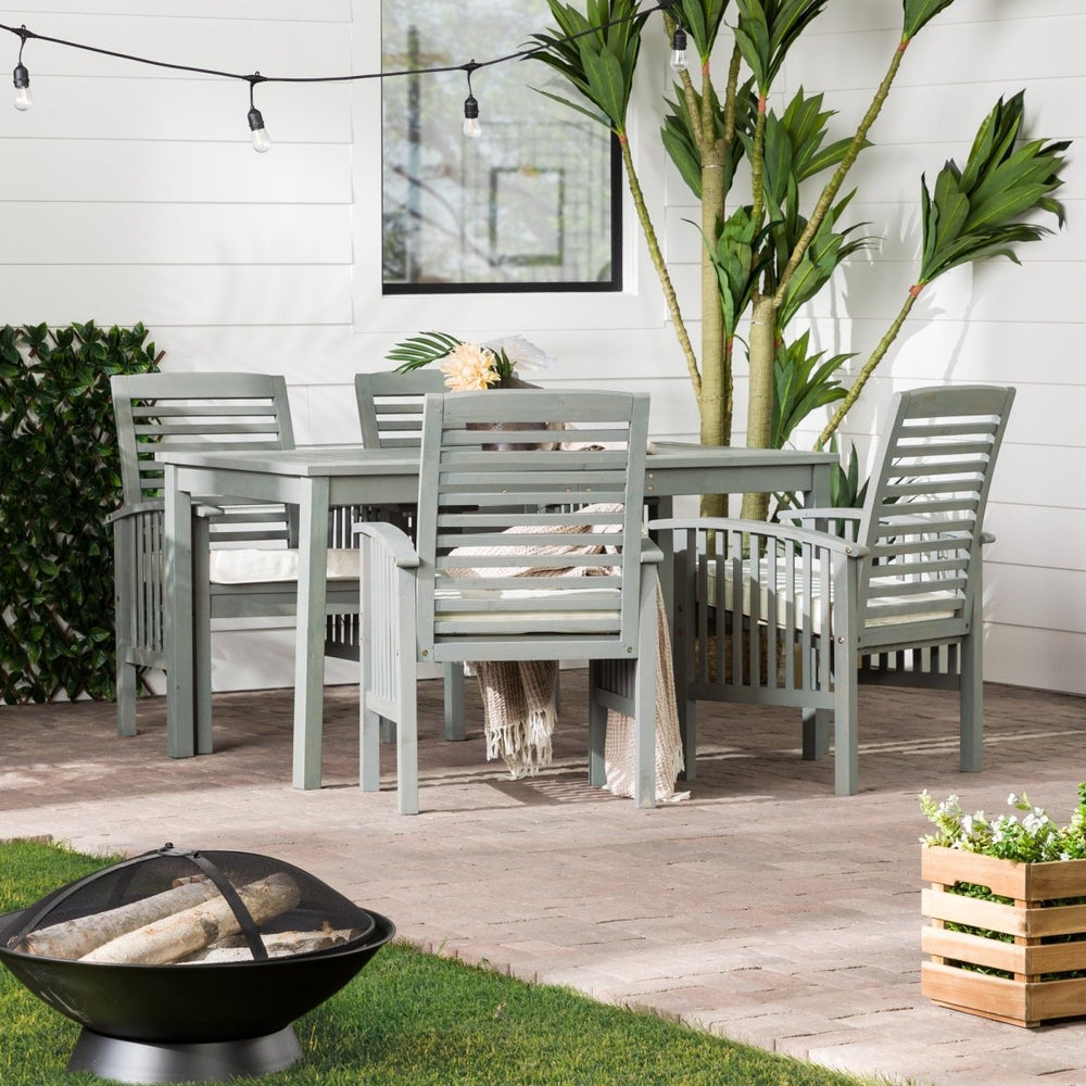 
                      
                        Walker Edison Midland 5-Piece Patio Dining Set - lily & onyx
                      
                    