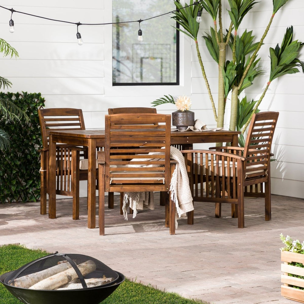 
                      
                        Walker Edison Midland 5-Piece Patio Dining Set - lily & onyx
                      
                    