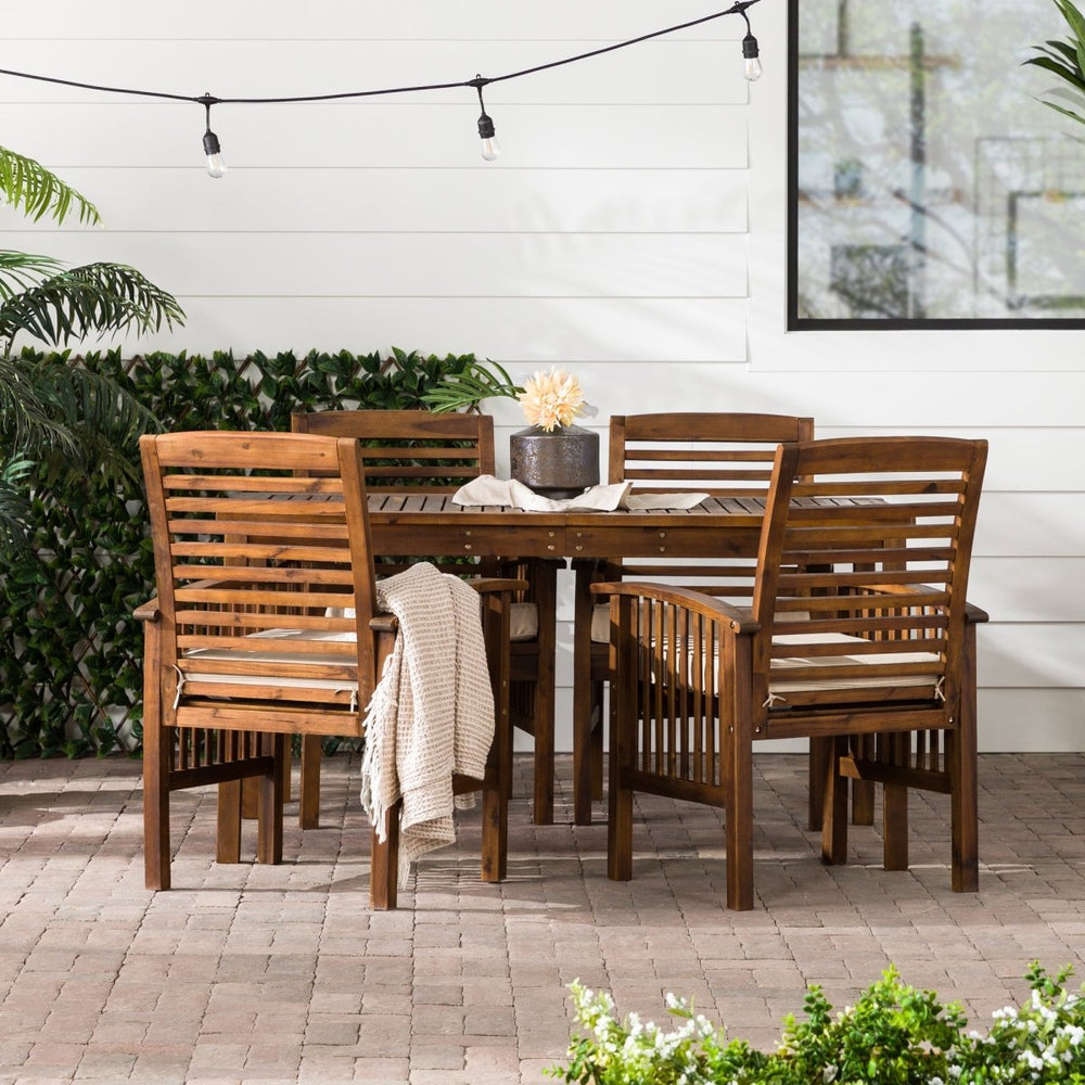 
                      
                        Walker Edison Midland 5-Piece Patio Dining Set - lily & onyx
                      
                    